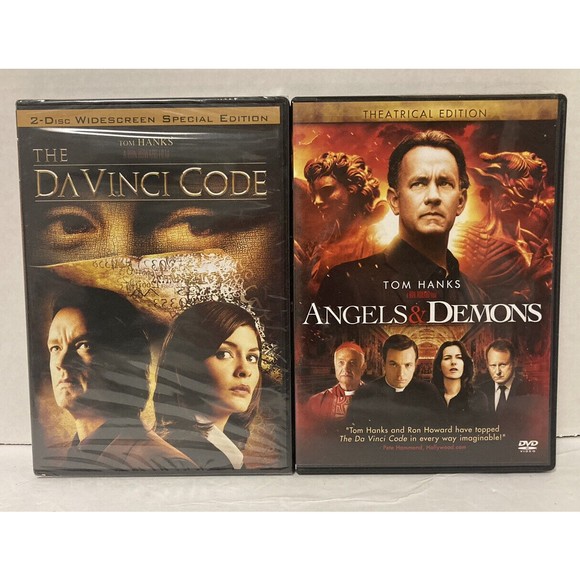 Media The Da Vinci Code Angels Demons Dvds Tom Hanks Ron Howard
